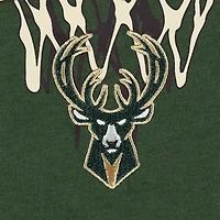 Men's Tommy Jeans Hunter Green Milwaukee Bucks Tim Backboard T-Shirt