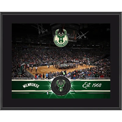 Milwaukee Bucks 10.5" x 13" Sublimated Team Plaque