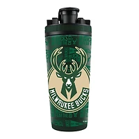 Bouteille shaker en acier inoxydable Milwaukee Bucks 26 oz 4D