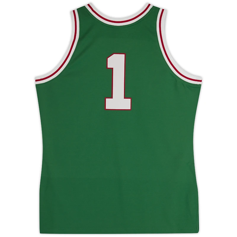 Oscar Robertson Milwaukee Bucks Autographed Mitchell & Ness Green 1970-71 Authentic Jersey - Front Signed