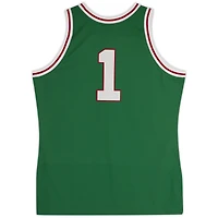 Oscar Robertson Milwaukee Bucks Autographed Mitchell & Ness Green 1970-71 Authentic Jersey - Front Signed