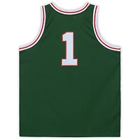 Oscar Robertson Milwaukee Bucks Autographed Mitchell & Ness Green Replica Jersey