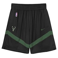 Preschool Black Milwaukee Bucks Mesh Tank Top and Shorts Set