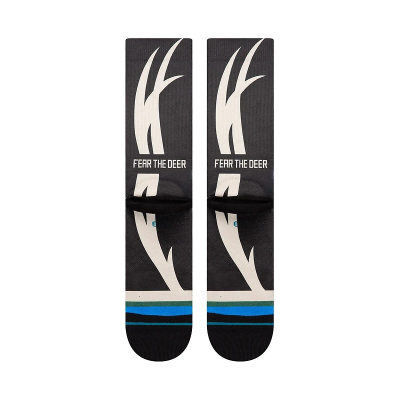 Chaussettes mi-mollet Stance Milwaukee Bucks 2025/26 Statement Edition