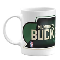 The Sports Vault Milwaukee Bucks - 11oz. Tasse à café sublimée