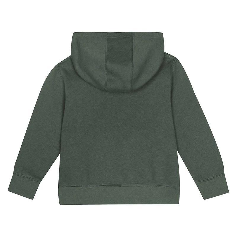 Ensemble sweat à capuche et pantalon de survêtement Nike Hunter Green Milwaukee Bucks Practice Club pour tout-petit