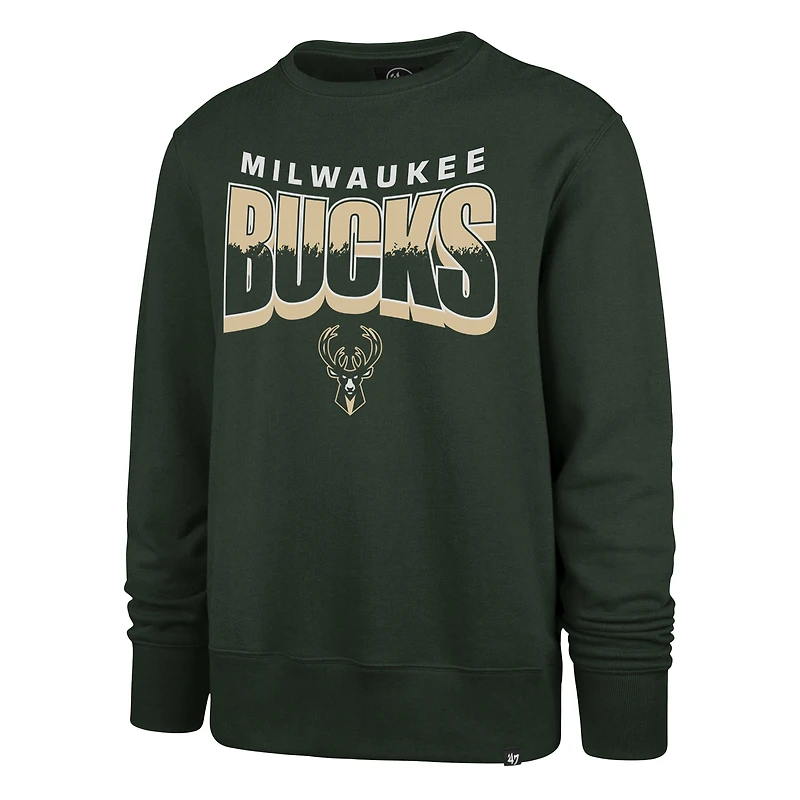 Sweat-shirt ras du cou unisexe Bucks HO25 '47 Brush By Headline V111020 SWTMENCRW K13PMMFZA675326DG #2