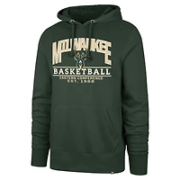 Unisex '47  Hunter Green Milwaukee Bucks Good Call Headline Pullover Hoodie