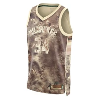 Unisexe Nike Giannis Antetokounmpo Marron Milwaukee Bucks Select Series Swingman Jersey
