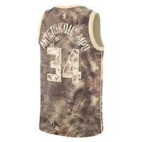 Unisexe Nike Giannis Antetokounmpo Marron Milwaukee Bucks Select Series Swingman Jersey