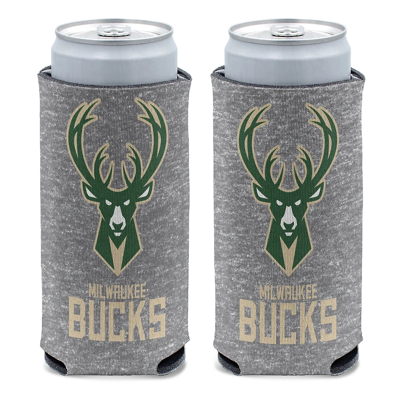 WinCraft Milwaukee Bucks 12 oz. Refroidisseur de canettes Team Slim