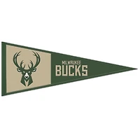 WinCraft Milwaukee Bucks 13" x 32" Fanion en laine avec logo principal