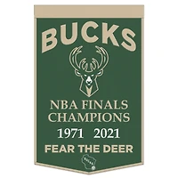 WinCraft Milwaukee Bucks 24" x 38" Championship Banner