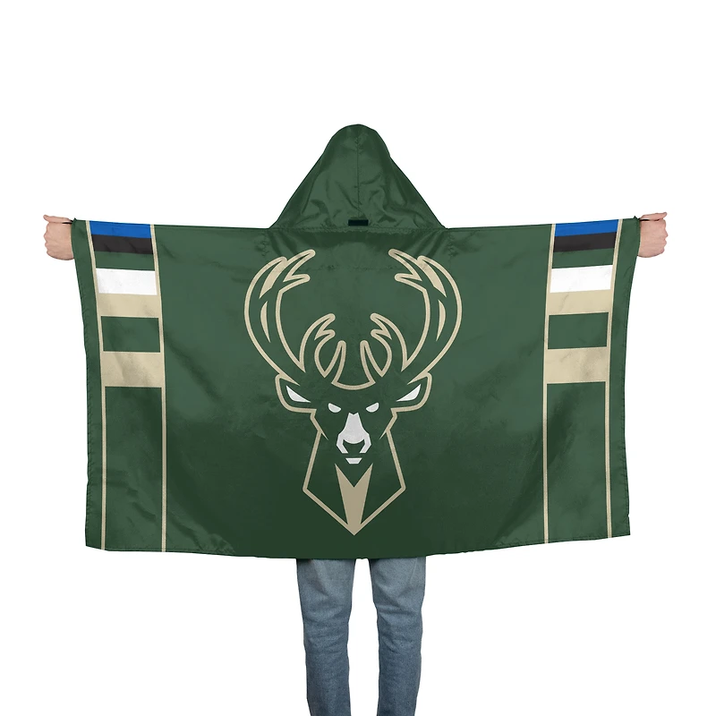 WinCraft Milwaukee Bucks 3' x 5' Hoodie Flag