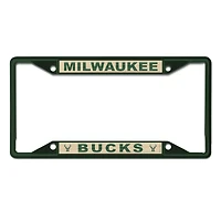 WinCraft Milwaukee Bucks Chrome Color License Plate Frame