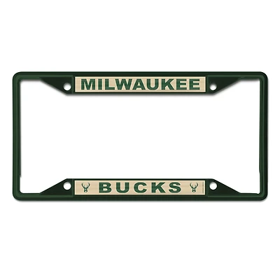 WinCraft Milwaukee Bucks Metal License Plate Frame