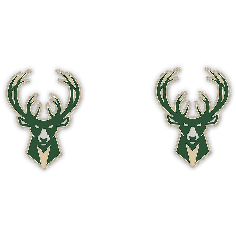 Boucles d'oreilles WinCraft Milwaukee Bucks Post Logo