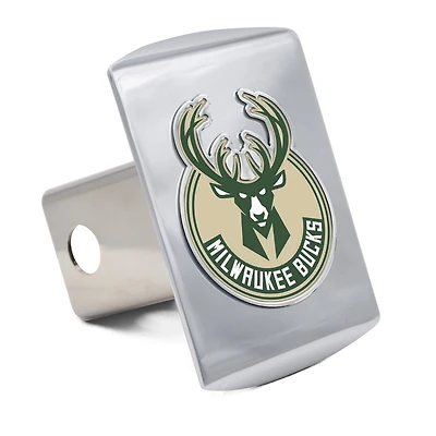 WinCraft Milwaukee Bucks Premium Metal Hitch Cover