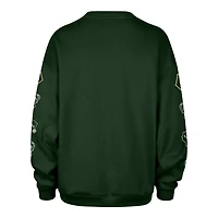 Sweat-shirt oversize « Go Big » vert chasseur Milwaukee Bucks 2025/26 City Edition pour femme, numéro 47