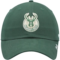 Casquette ajustable pour femme '47 Hunter Green Milwaukee Bucks Miata Clean Up Logo