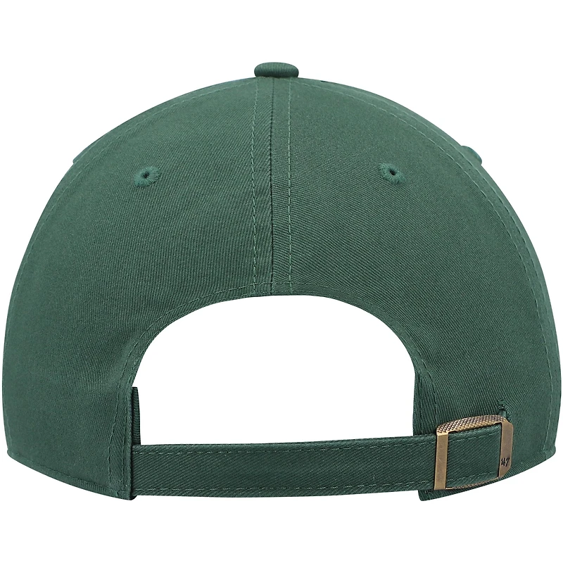 Casquette réglable avec logo Miata Clean Up des Milwaukee Bucks '47 Hunter Green pour femme
