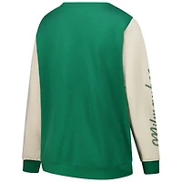 Women's '47 Hunter Green Milwaukee Bucks Plus Oversized Rise Andie Pullover Sweatshirt