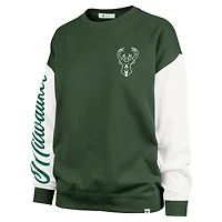 Sweat-shirt oversize Rise Andie pour femme, vert chasseur, Milwaukee Bucks '47