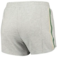 Ensemble de nuit pour femme Concepts Sport Gray Milwaukee Bucks Cedar avec haut à manches longues et short