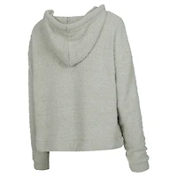 Women's Concepts Sport  Gray Milwaukee Bucks Ventura Comfy Pullover Hoodie