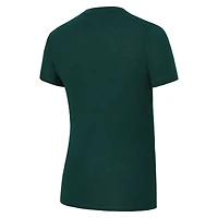 Women's Concepts Sport Hunter Green/Black Milwaukee Bucks Avondale T-Shirt & Pants Flannel PJ Set