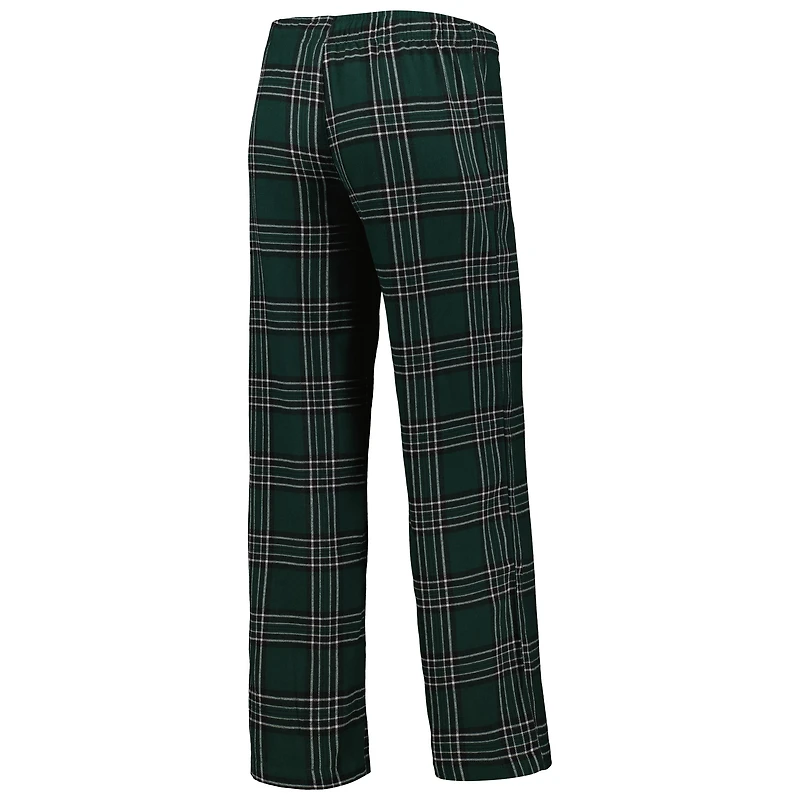 Concepts Sport Hunter Green/Black Milwaukee Bucks Badge T-shirt et pantalon de pyjama Ensemble nuit