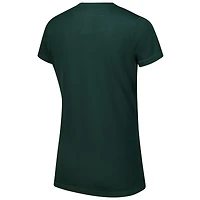 Ensemble de nuit pour femme avec t-shirt et pantalon en flanelle Milwaukee Bucks Vector Hunter Green/Black Concepts Sport
