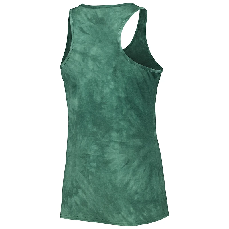 Ensemble de nuit avec débardeur et short Billboard Milwaukee Bucks pour femme Concepts Sport Hunter Green