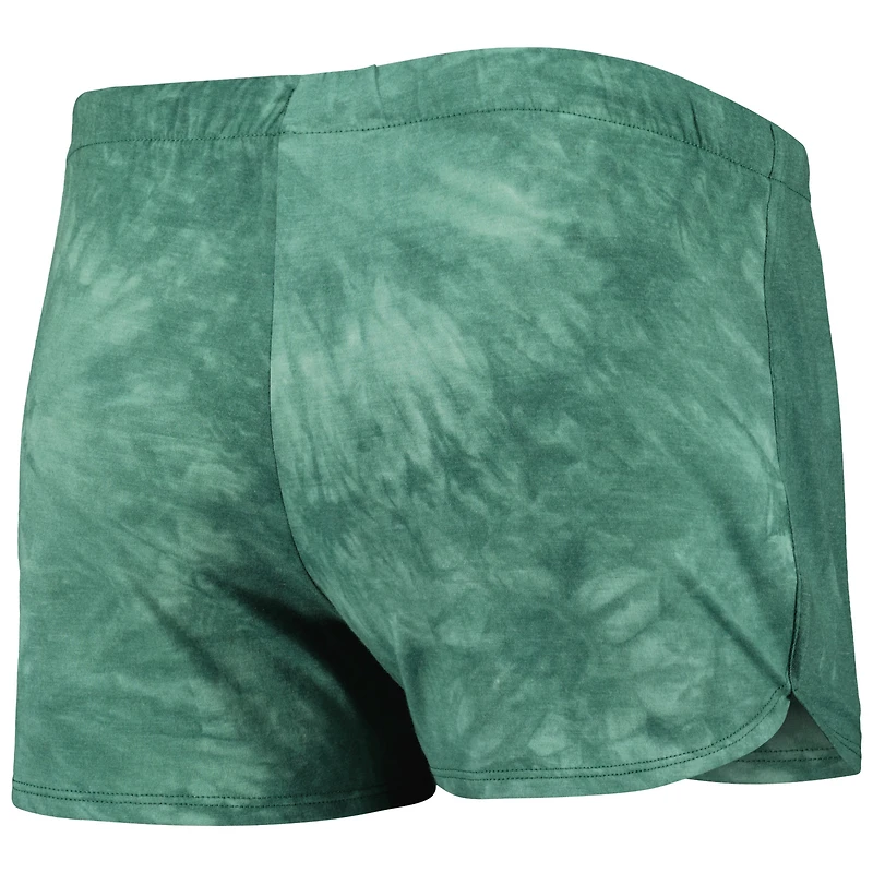 Ensemble de nuit avec débardeur et short Billboard Milwaukee Bucks pour femme Concepts Sport Hunter Green