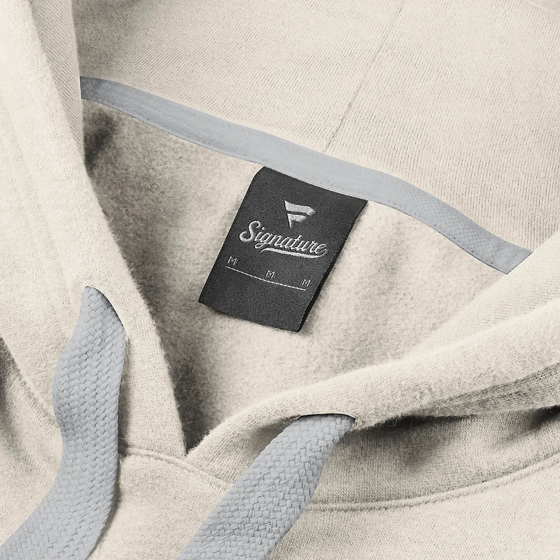 Sweat à capuche Fanatics pour femme Milwaukee Bucks Elements Next Cream