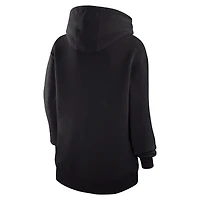 Sweat à capuche G-III 4Her pour femme par Carl Banks, noir, avec logo en filigrane des Milwaukee Bucks