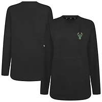 Women's Levelwear Milwaukee Bucks Beaudry Pullover Sweatshirt