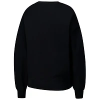 Sweat-shirt à capuche noir Mitchell & Ness pour femme Milwaukee Bucks Hardwood Classics Home Team