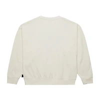 Sweat-shirt à capuche Mitchell & Ness pour femme Milwaukee Bucks Hardwood Classics crème