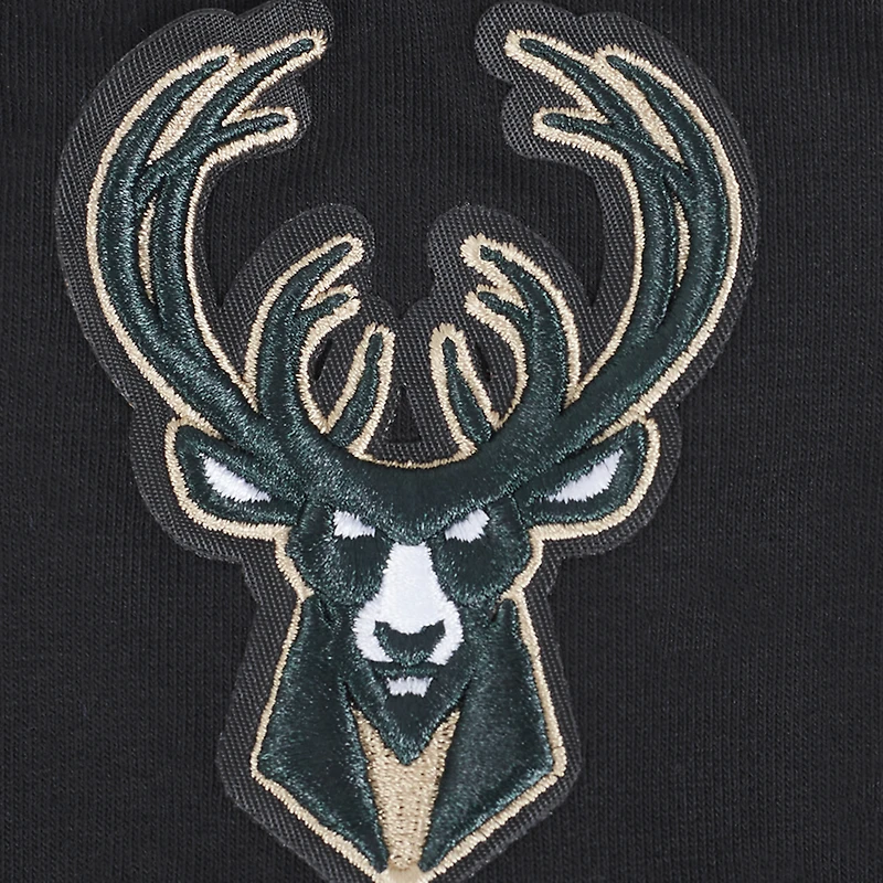 Women's Pro Standard Black Milwaukee Bucks Paint the City Tri-Blend Jersey Leggings