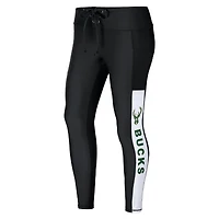 Legging WEAR by Erin Andrews noir des Milwaukee Bucks pour femmes