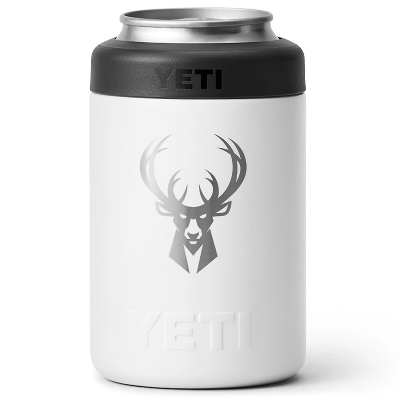 Glacière YETI blanche Milwaukee Bucks 340 ml Rambler Colster