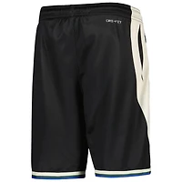 Youth Jordan Brand Black Milwaukee Bucks Statement Edition Swingman Performance Shorts