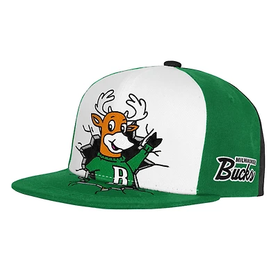 Casquette snapback Mitchell & Ness verte pour enfant
