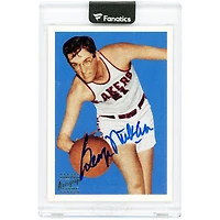George Mikan Minneapolis Lakers Autographed 1996 Topps NBA Stars 1948 Reprint #30 Card