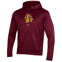 Men's Under Armour Maroon Minnesota Duluth Bulldogs All Day Fleece Pullover Hoodie