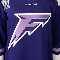 Unisex Purple Minnesota Frost Replica Hockey Jersey