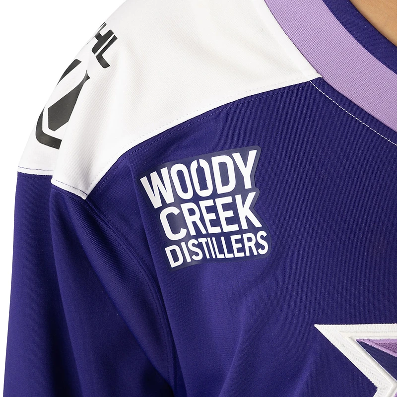 Unisex Purple Minnesota Frost Replica Hockey Jersey