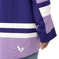 Unisex Purple Minnesota Frost Replica Hockey Jersey