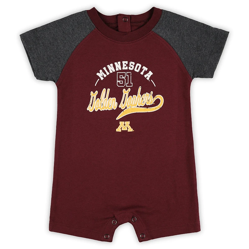 Infant Garb Maroon Minnesota Golden Gophers Randy Romper